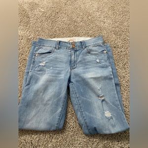 Candies skinny jeans light wash